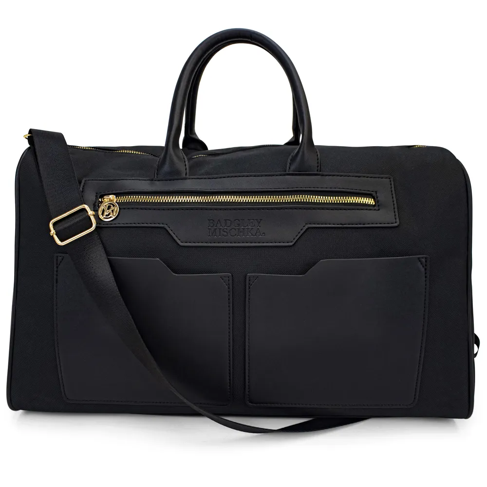 Badgley Mischka Duffel Weekender Travel Bag