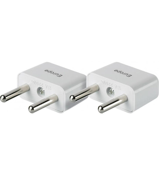 Go Travel Europe Twin Non-Ground Adapter