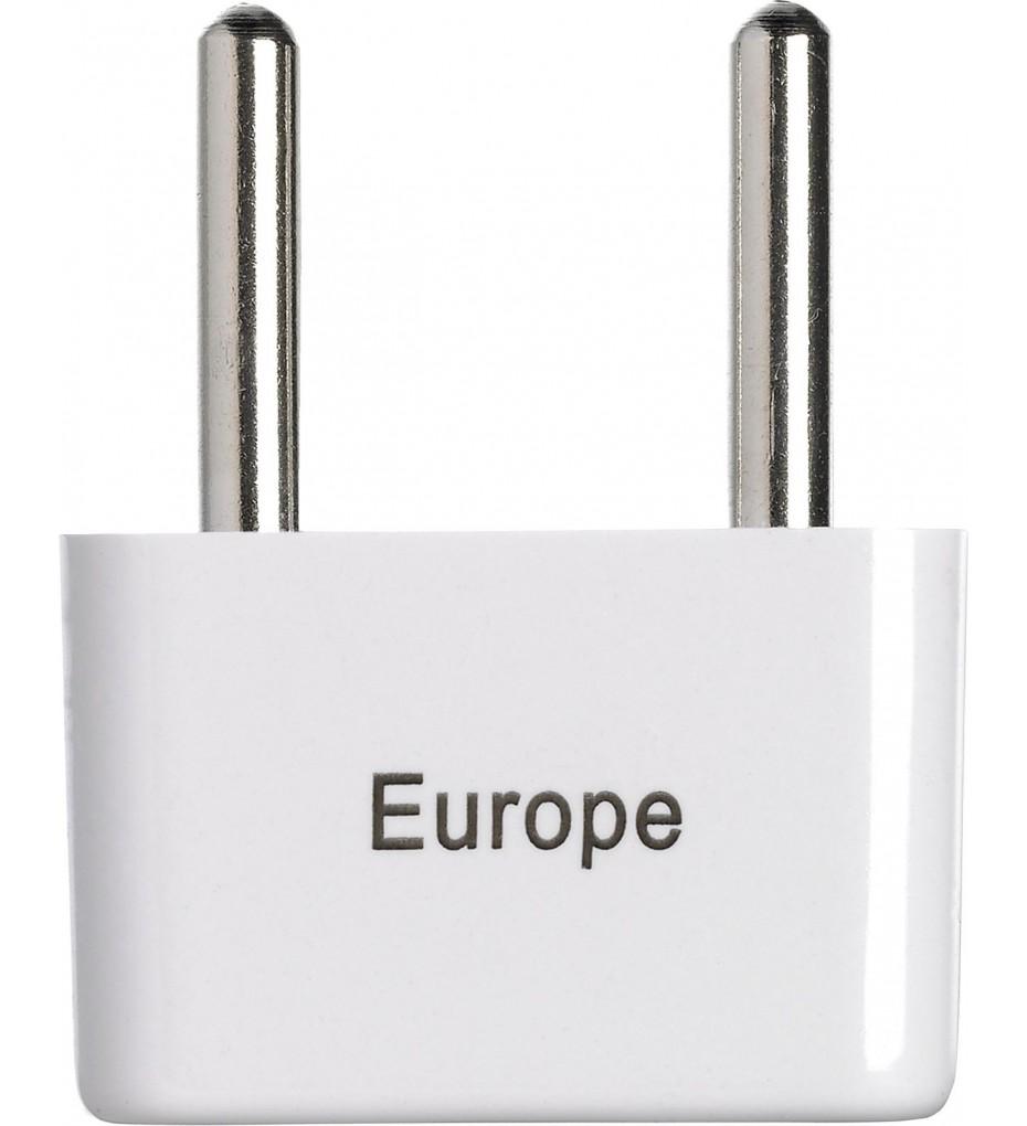 Go Travel Europe Twin Non-Ground Adapter
