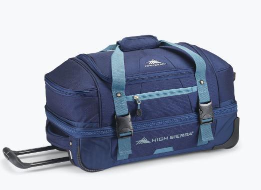 High Sierra Fairlead Drop Bottom Duffel (SMALL)