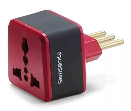 Samsonite Adapter Plug Grounded (Italy)