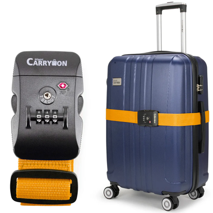 Miami Carry-On TSA Approved Combination Lock Luggage Strap