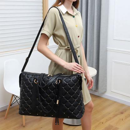 Badgley Mischka Travel Tote Weekender Bag