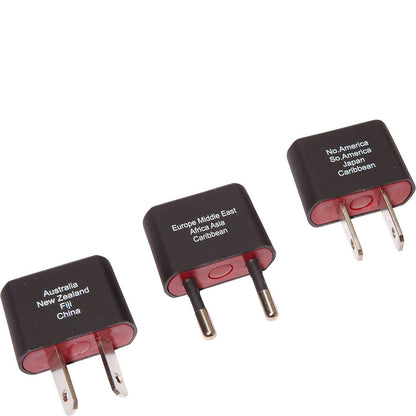 Samsonite Worldwide Converter/Adapter Plug Kit w/pouch