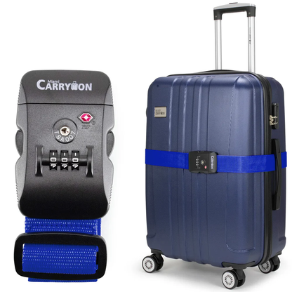 Miami Carry-On TSA Approved Combination Lock Luggage Strap