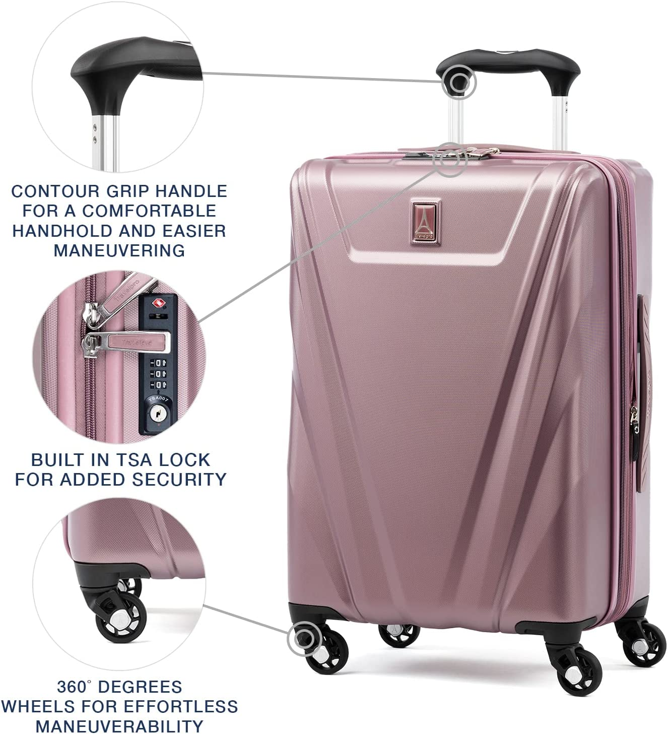 Travelpro Maxlite 5 Hardside Luggage (SMALL)