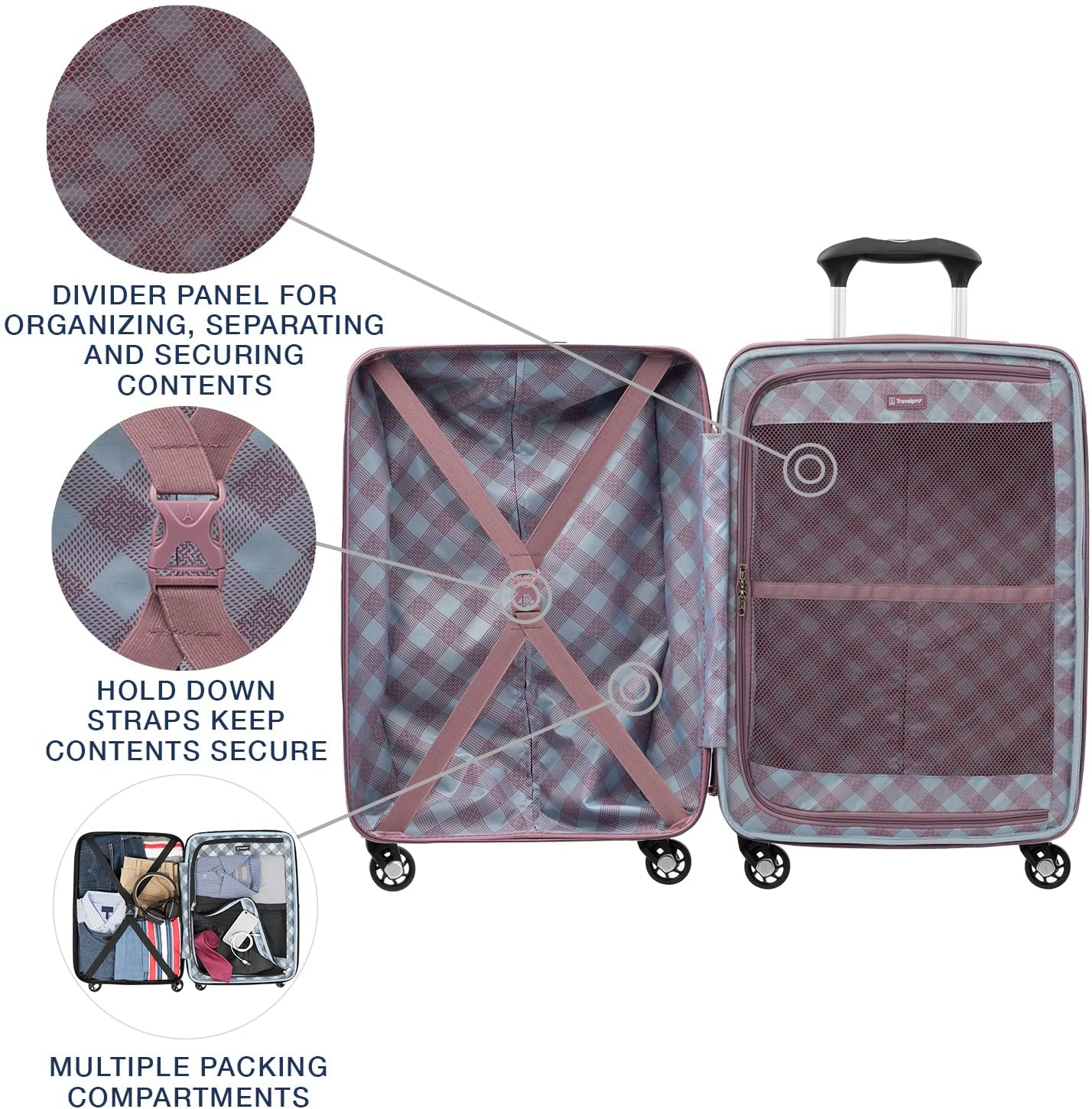 Travelpro Maxlite 5 Hardside Luggage (SMALL)