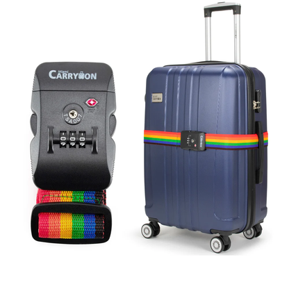 Miami Carry-On TSA Approved Combination Lock Luggage Strap