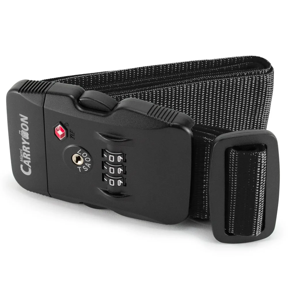 Miami Carry-On TSA Approved Combination Lock Luggage Strap