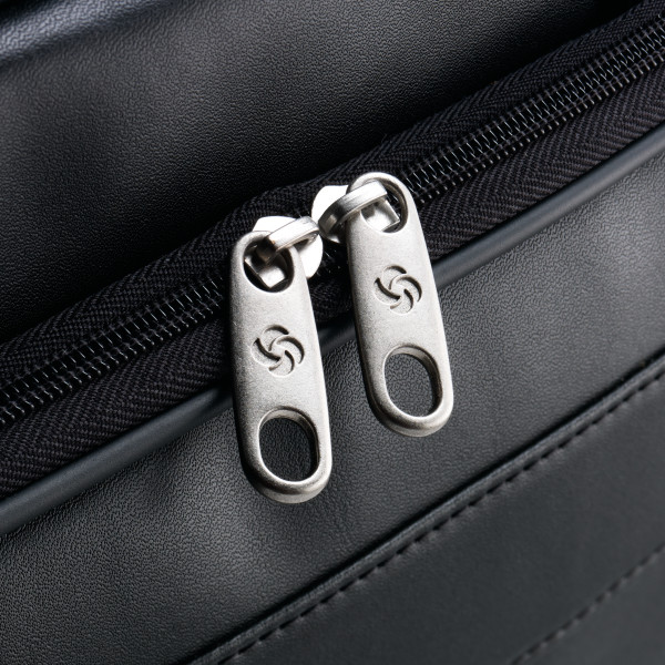 Samsonite Leather Bus Case slim Briefcase TG