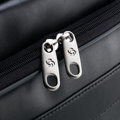 Samsonite Leather Bus Case slim Briefcase TG