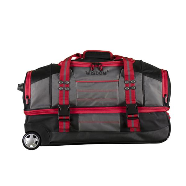 Wisdom 30" Wheeled Duffel Drop Bottom