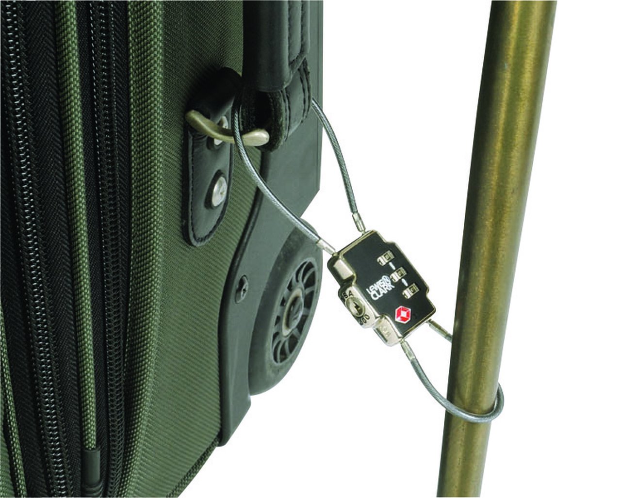 Lewis N. Clark Travel Sentry Lockdown Triple Security Lock