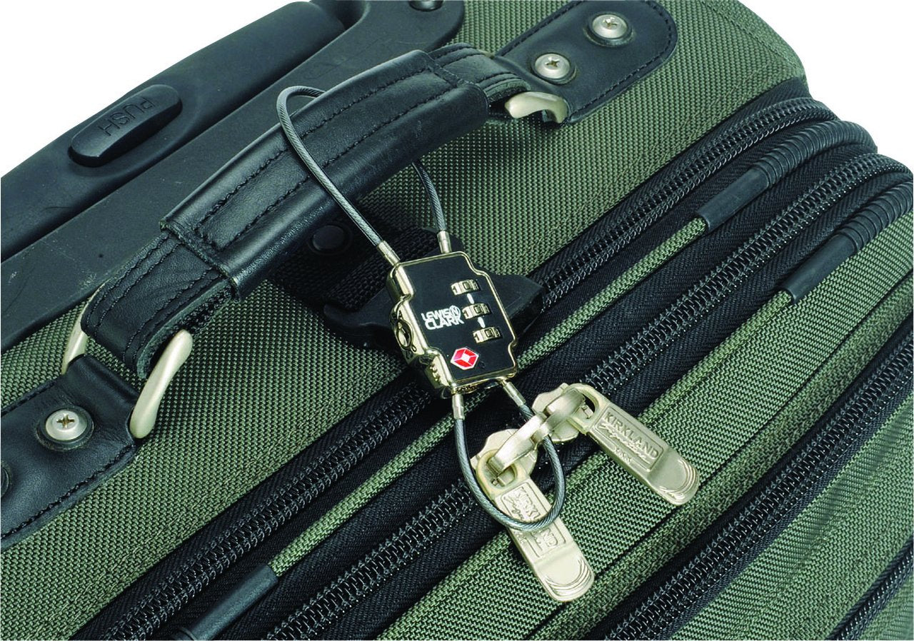 Lewis N. Clark Travel Sentry Lockdown Triple Security Lock