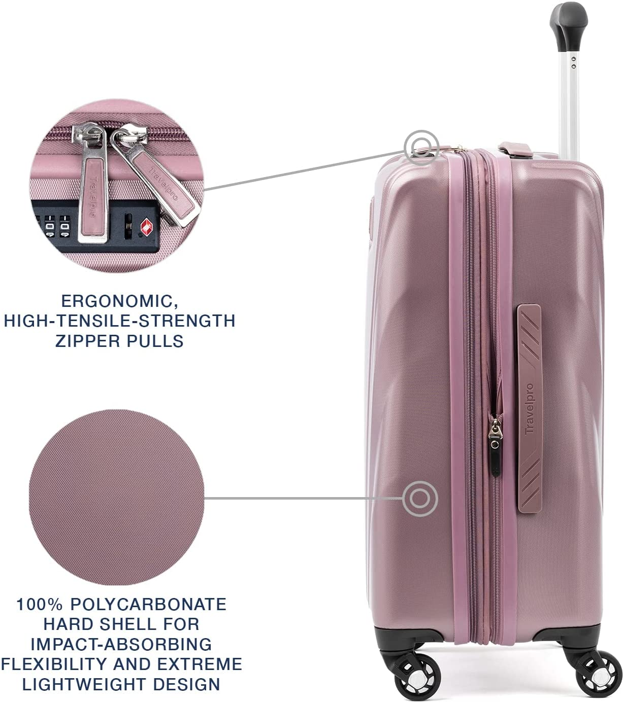 Travelpro Maxlite 5 Hardside Luggage (SMALL)