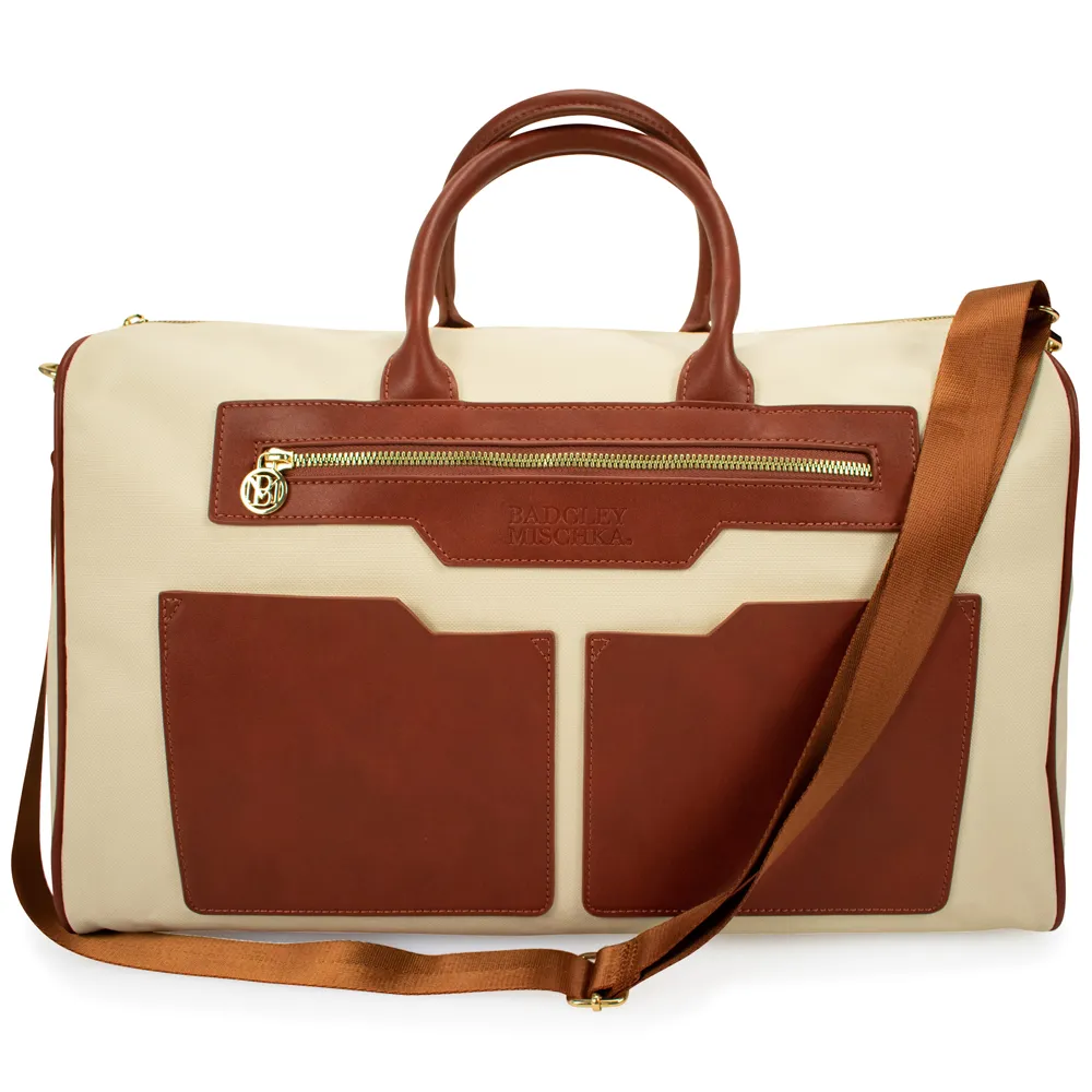Badgley Mischka Duffel Weekender Travel Bag