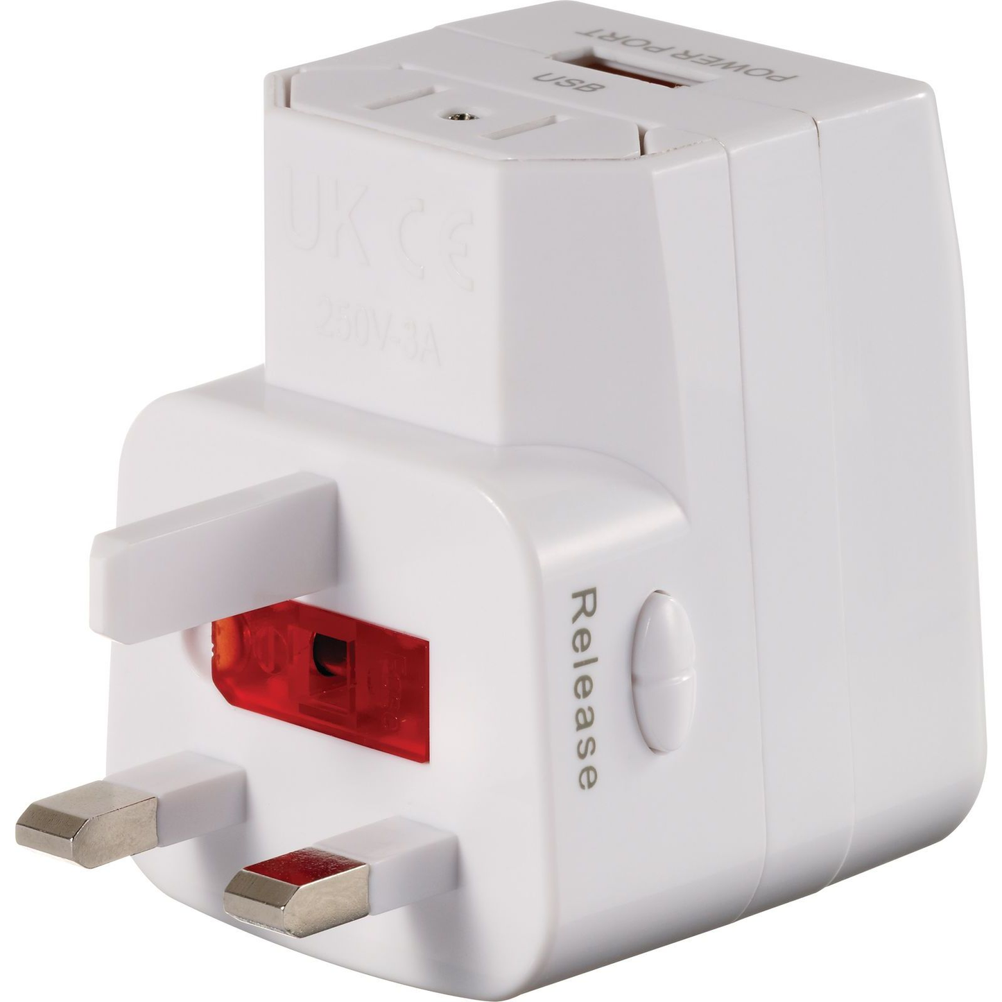 GO Travel Worldwide Adapter + USB