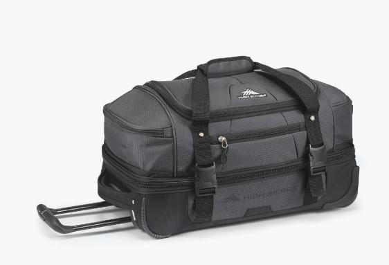 High Sierra Fairlead Drop Bottom Duffel (SMALL)