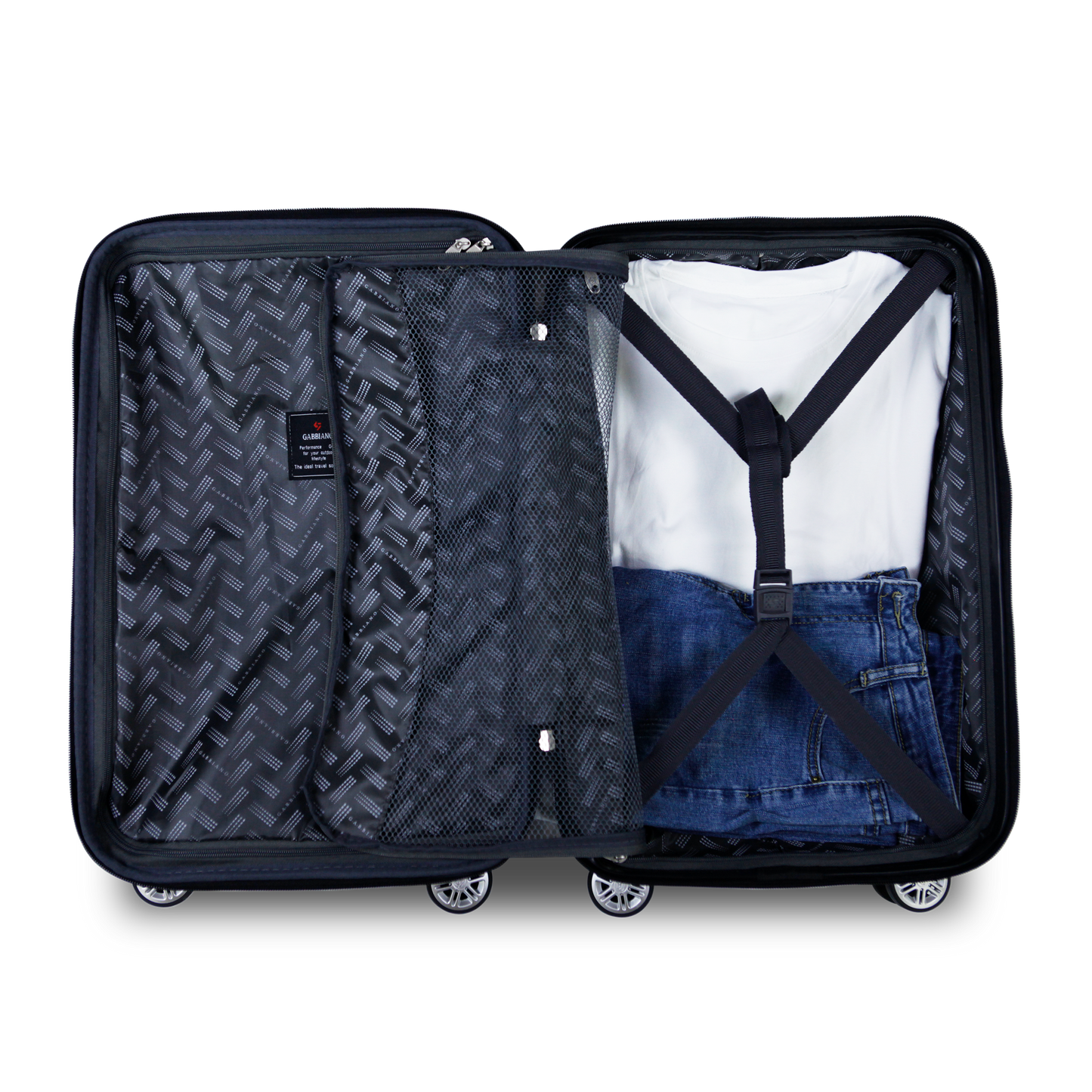 Gabbiano Bravo Spinner Hardside (2070) (SMALL)